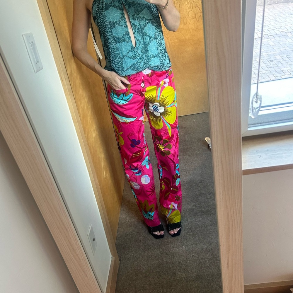 Gucci Tom Ford floral pants